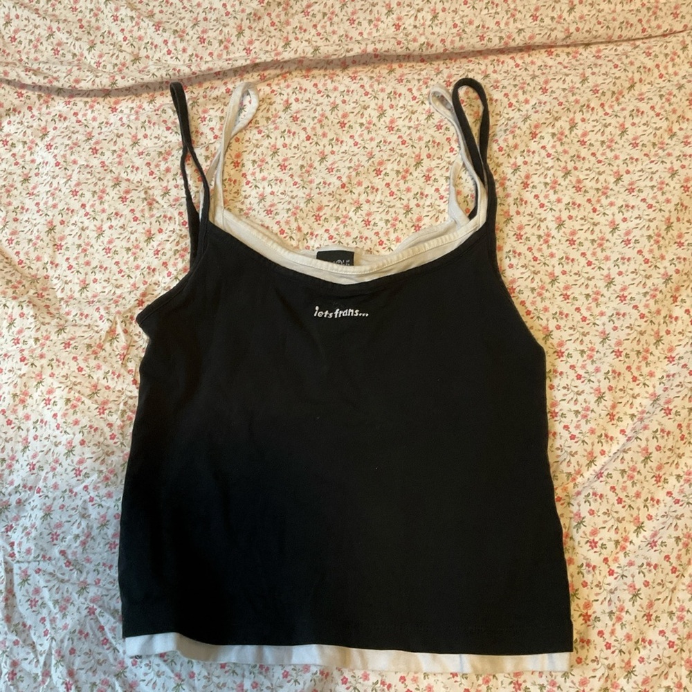 Urban Outfitters Lets Fran’s double layered tank top